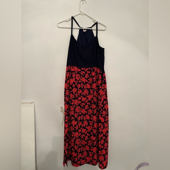 J. Crew Factory Halter Maxi Dress - Picture 1 of 1
